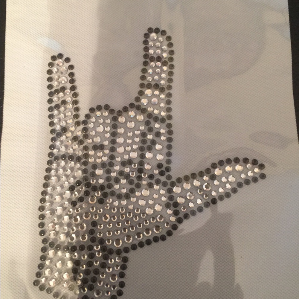 Sign language "I love you" size 3 x 3